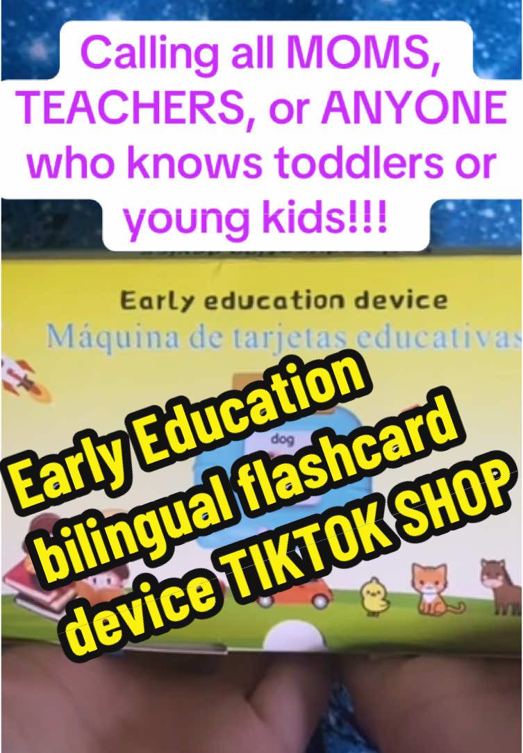 I taught my son sign language so he  doesnt say a lot of words and this is a GREAT learning tool. Click the orange shopping cart to buy a Bilingual Child Educational Device while on sale!!  #TiktokShopHolidayHaul #tiktokshopholidayhaul #earlyeducation #earlychildhood #toddlermom #boymom #mama #toddlertoys #toddlertoysforchristmas #learning #learningtool #TikTokShop #viraltiktokshopfinds #tiktokshopaffiliate #creatorsearchinsights #viraltiktok #fyp #foryoupage #fypシ #fypシ゚viral 