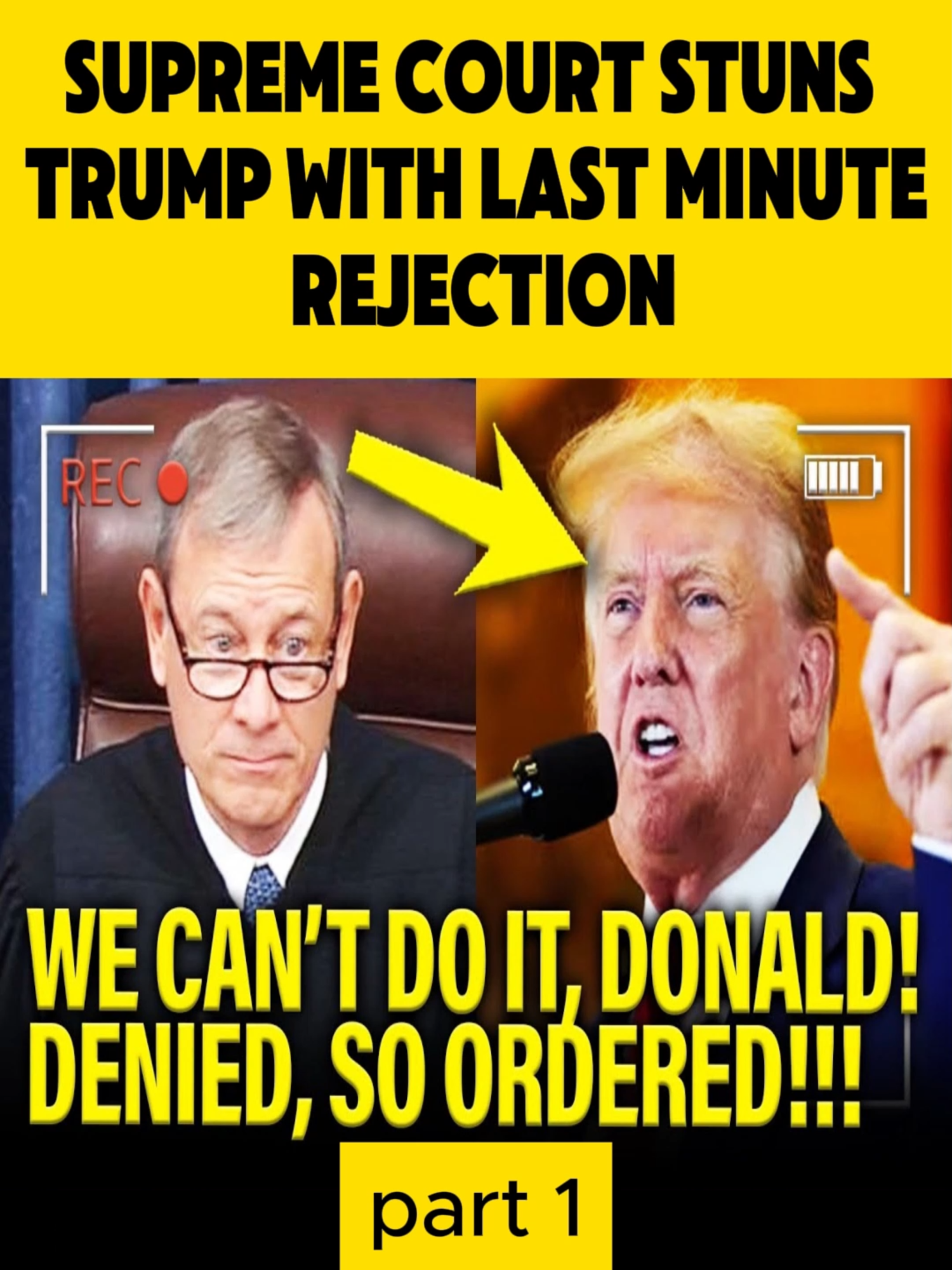 Supreme Court STUNS Trump with LAST MINUTE REJECTION#livenews #breakingnews #trump2024 #donaldtrump #viral2024 #foryou2024 #news #biden2024 #dailynews #fyp