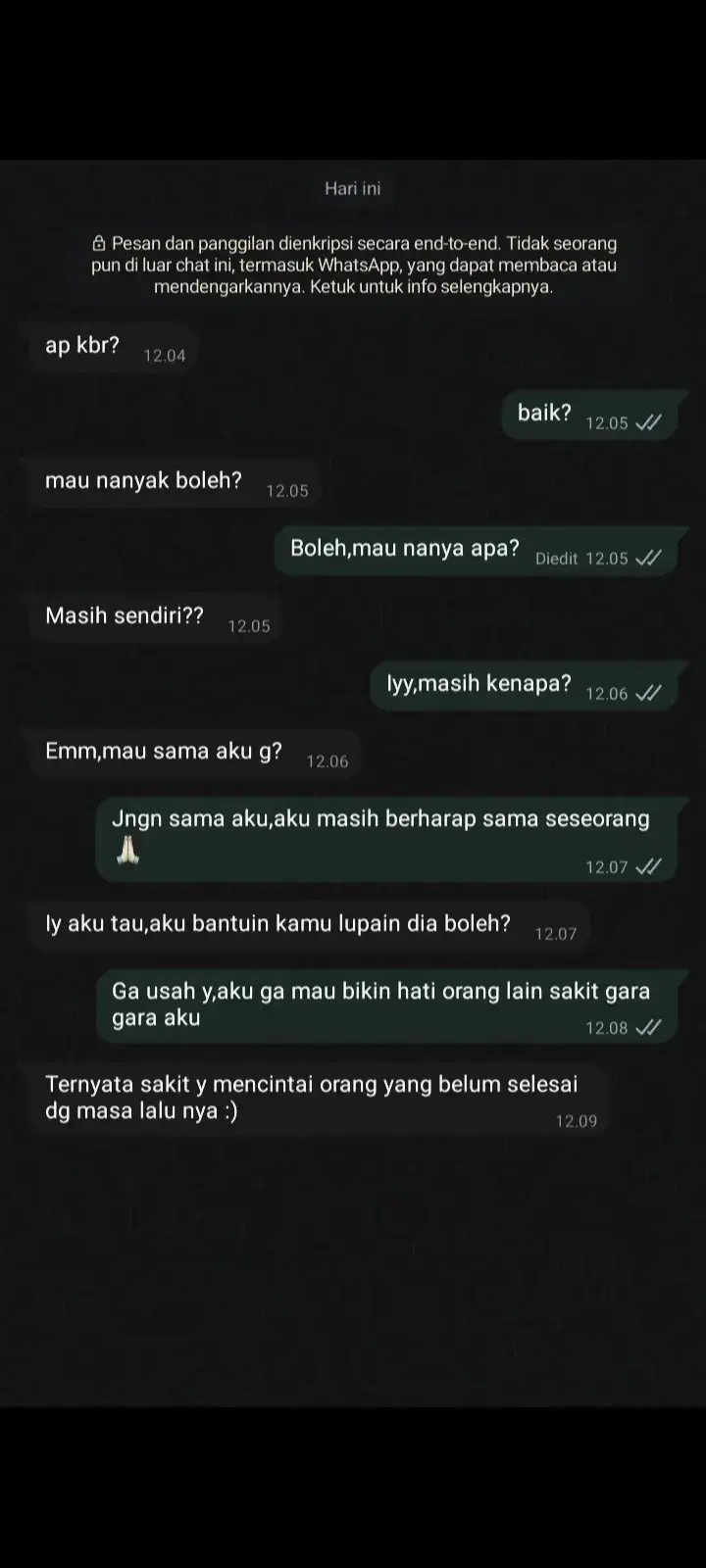 sampai kapan kamu akan menolak orang baru? #fyp #storytime #sad 