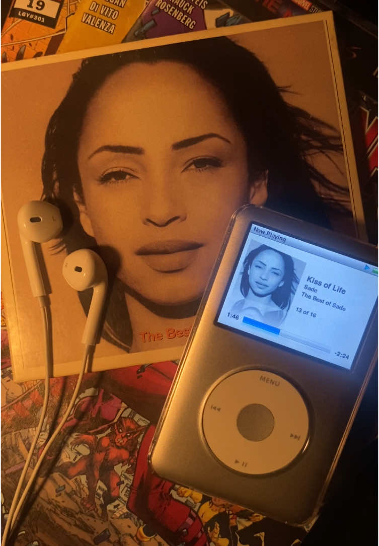 sade kiss of life #sade #ipod #cd #kissoflife #music 