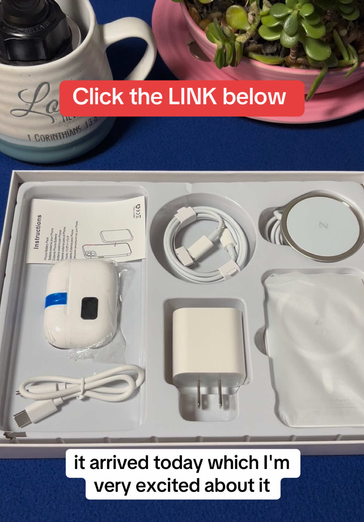 Unboxing the 5-in-1 Magnetic Power Bank & Bluetooth EarBuds- Ultimate Travel and Everyday use. Available in the TikTok-Shop. Product eligible for commission. #TikTokShop #tiktokshopmusthaves #powerbank #earbuds #viralvideo 