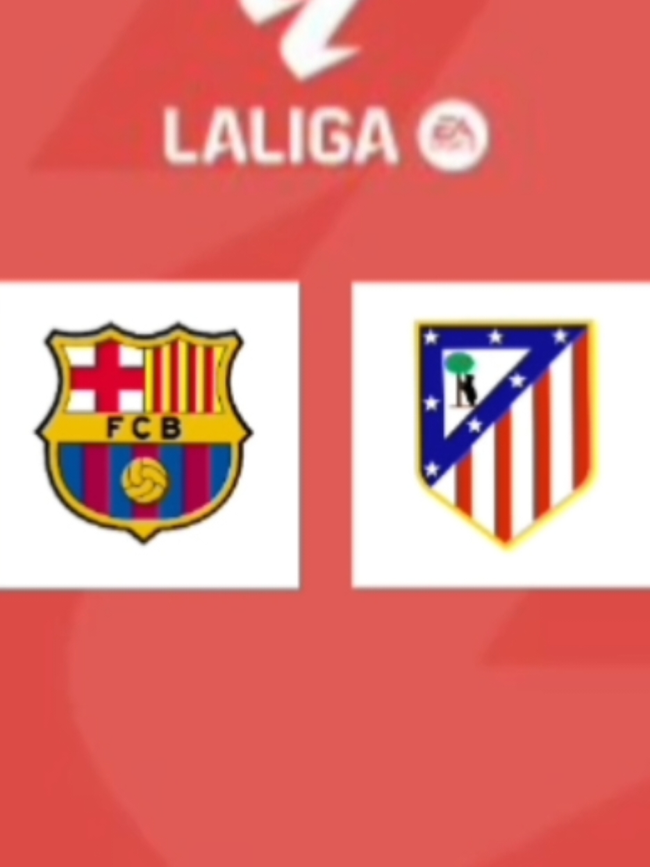 BARCELONA VS ATLETICO MADRID #barcelona #laliga #atleticodemadrid #bigmatch #footballedit