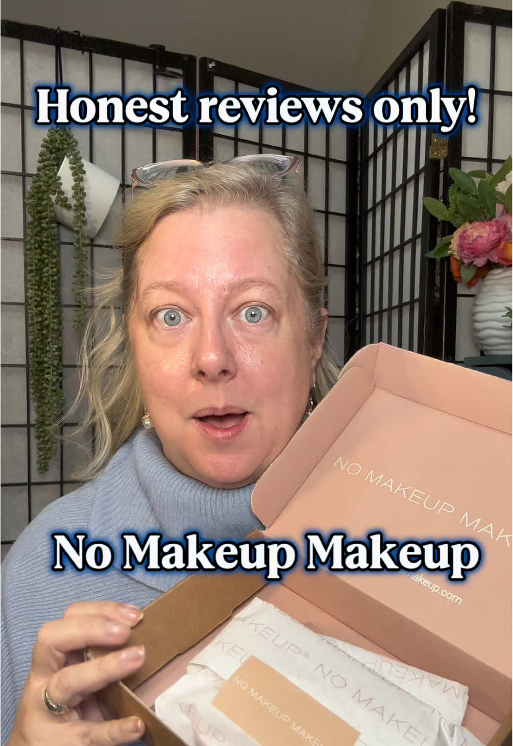 I tried the foundation and brush from @Originalnomakeupmakeup ! I really struggled with getting it to work on my skin- sometimes too patchy, sometimes clung to any dry skin areas, occasionally pilled. Its got a lovely finish so i’ll keep trying! #nomakeupmakeup #naturalfinish #foundation #maturemakeup #maturebeauty #beautyover40 