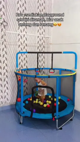 Harganya disini lebih murah dan dapetnya juga yang jumbo, bisa muat 5 anak🤩😍 #trampoline #trampolin #trampolinepark #playground #playgame #mainananak #mainanviral #bermain 