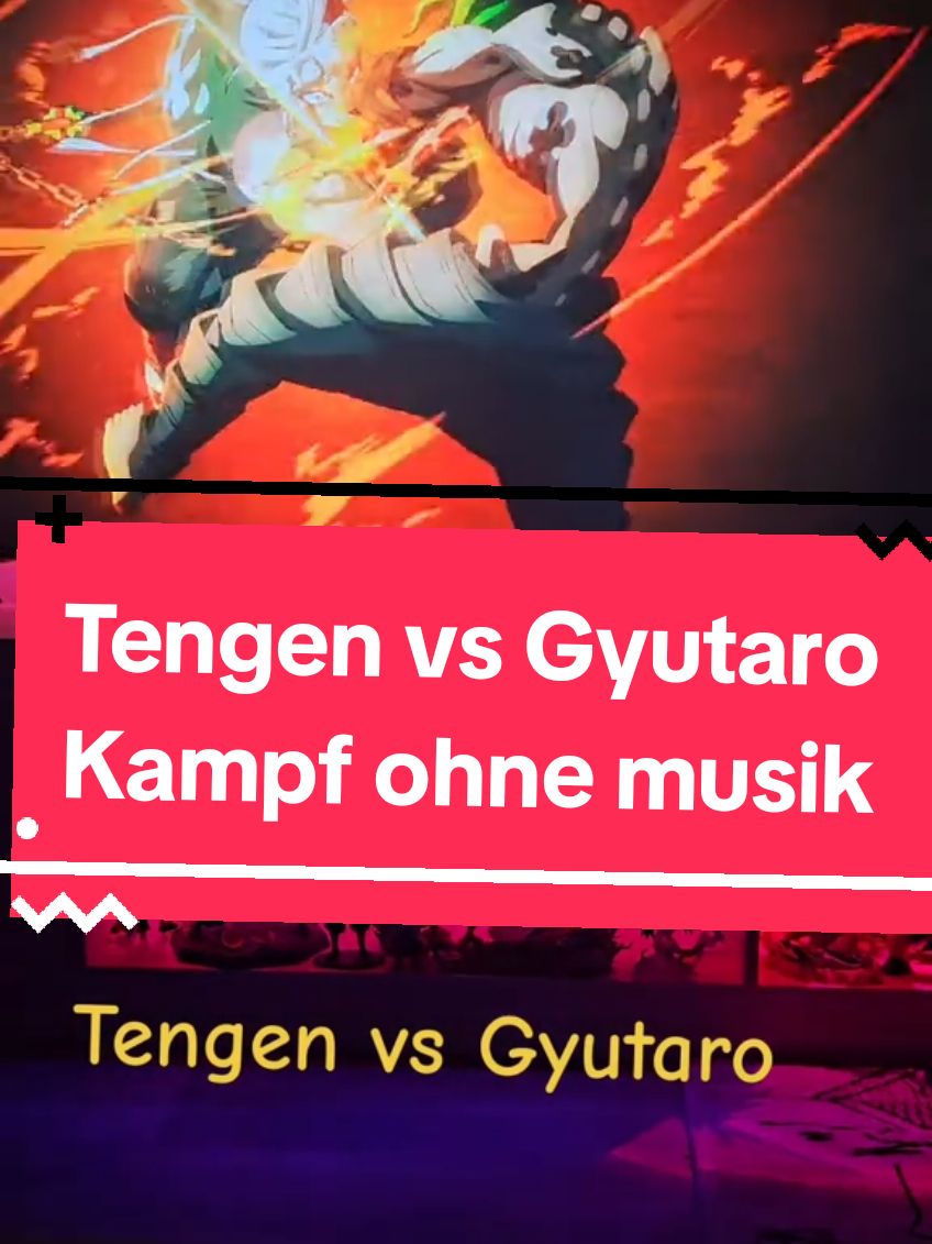 Kampf ohne Musik ist Crazy🤯  #demonslayer #tengenuzui #gyutaro #hashira #kampf  #tanjiro #animes  #ambilight 