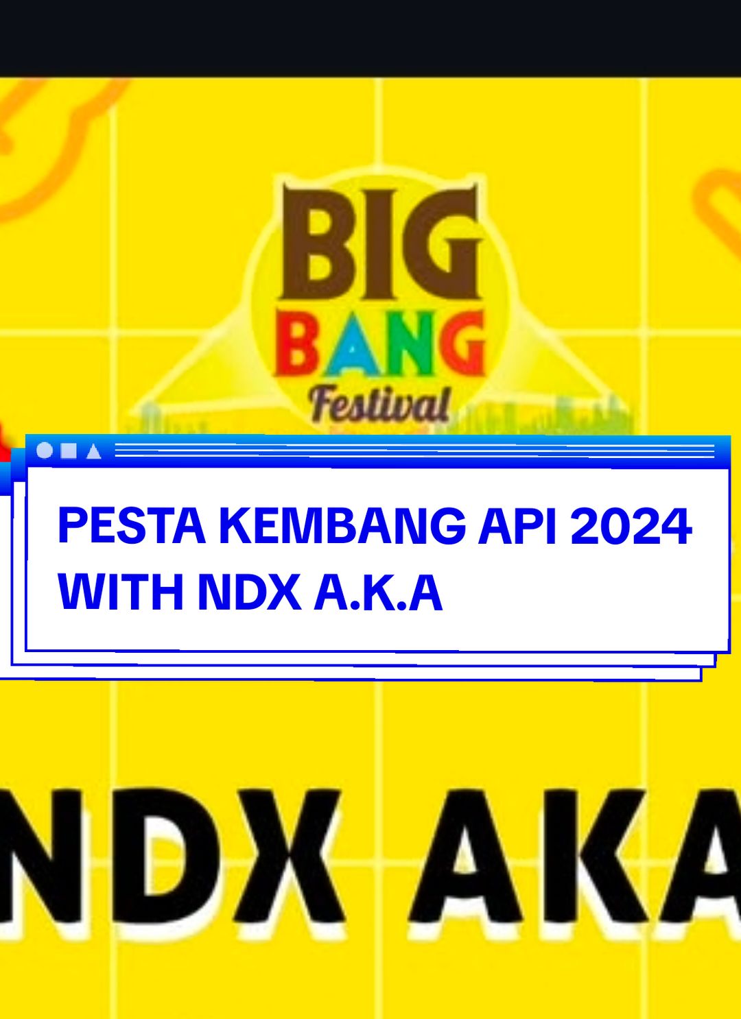 NDX AKA akan menutup akhir tahun 2024 di Panggung Utama JIEXPO KEMAYORAN, Jakarta Pusat. RAMAIKAN FAMILIA 🇲🇽 #ndx #ndxaka #ndxakafamilia #bigbangfestival #jiexpokemayoran #jiexpo #newyear #happynewyear #malamtahunbaru #tahunbaru 