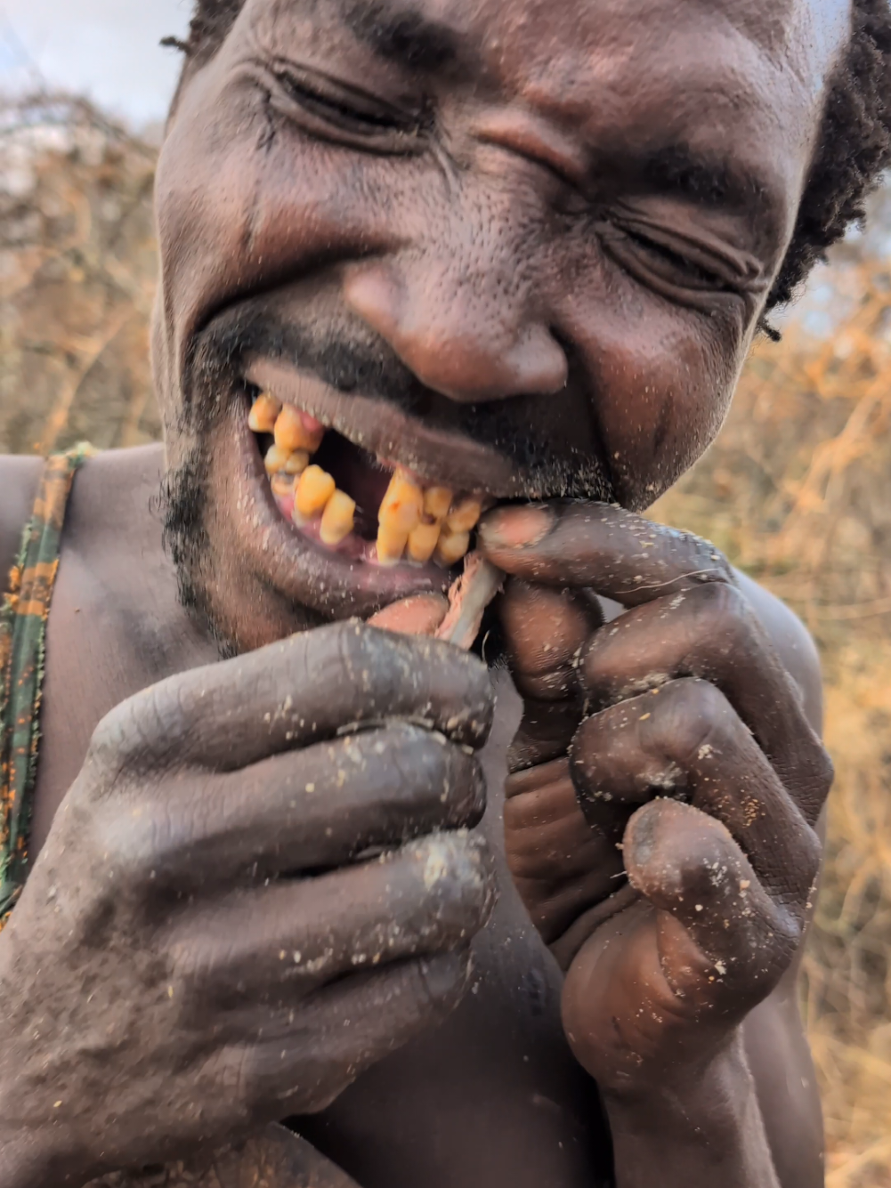 Sweetness of chewing a Bone 😋😋