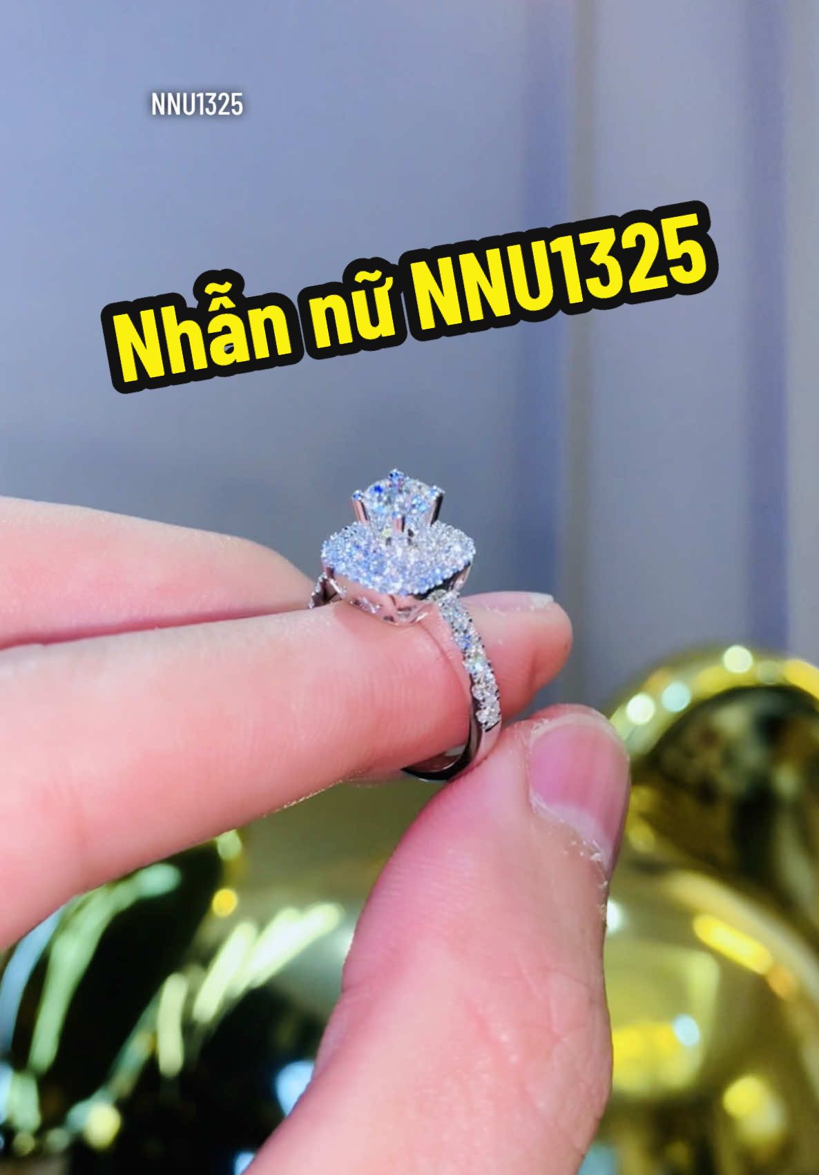 Nhẫn kim cương halo vuông nhẹ nhàng lấp lánh siêu xinh 💎 #tamluxury #tamluxurydiamondjewelry #trangsuc #kimcuongthiennhien #nhẫnđẹp #xuhuongtiktok 