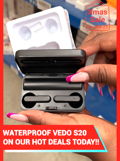 Elevate your music listening experience with this Vedo S20 wireless earpods on our Xmass hotdeals going for only KSh 649 on the kilimall app. Download the kilimall app on google playstore or appstore and use the product code 18013527 to place your order today. #kilimall #save #fyp #gadgets #hotdeals🔥 #kilimallxmassale