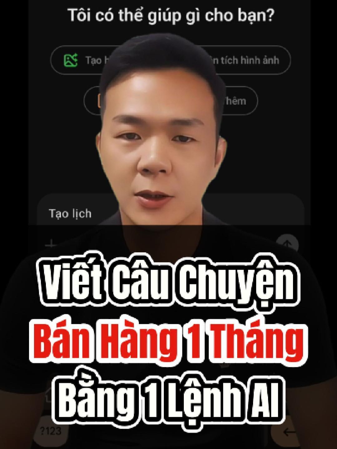 Viết Câu Chuyện Bán Hàng 1 Tháng Bằng 1 Lệnh AI Câu lệnh: Tạo lịch câu chuyện hàng tuần trên Facebook ở dạng bảng với hai ý tưởng câu chuyện hàng ngày cho mỗi tuần: - Một câu chuyện cần tập trung vào việc tạo kết nối cá nhân với những người theo dõi và câu chuyện còn lại tập trung vào việc bán hàng để quảng bá sản phẩm hoặc dịch vụ của tôi một cách tinh tế, 2 câu chuyện cần có sự liên kết về sản phẩm.  Tôi là Điện Máy Văn Chiến, đối tượng mục tiêu của tôi là độ tuổi 25-45, sống ở tỉnh Bắc Giang, cần mua hàng điện máy và muốn đạt được kết quả lý tưởng của họ. Tạo ý tưởng câu chuyện một cách nhanh chóng và dễ dàng để tạo và tạo một bảng từ những ý tưởng này. Hãy cho tôi hướng dẫn về những hình ảnh và cách tấn công mà tôi nên sử dụng cho từng ý tưởng. #chatgpt #chatgptprompt #promptvietbai #promptvietnoidung #banhang