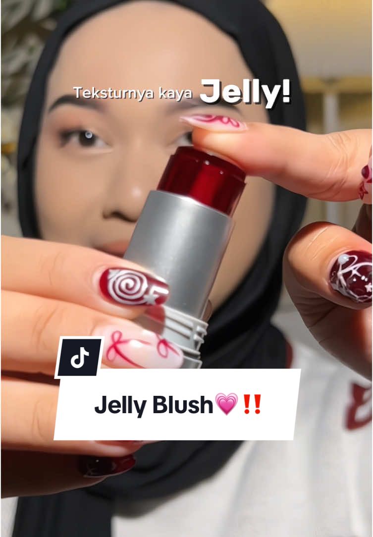 Demi apapunn ini jellu blush local terrunikk bgtt gemass!💗😭 @Rosé All Day Cosmetics #roseallday #wearroseandslay 