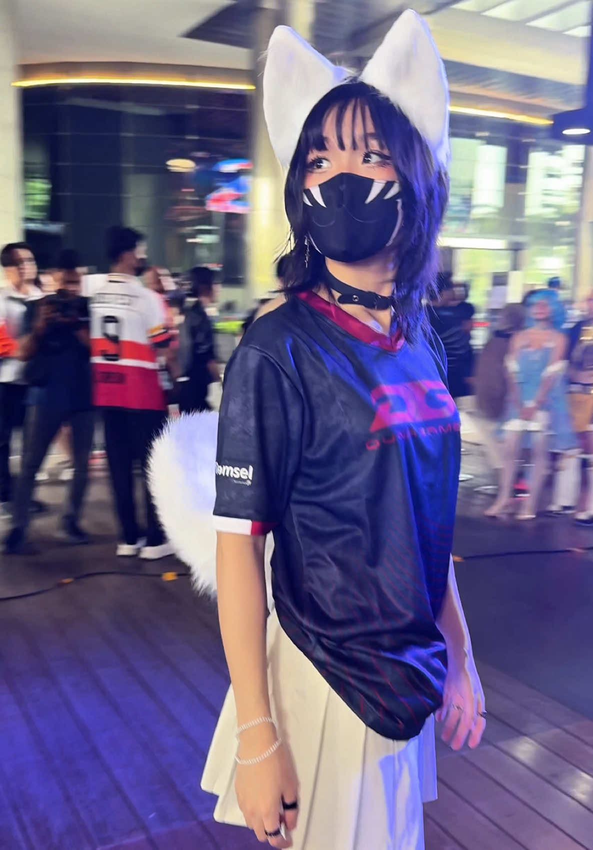 FUNMATCH HOK AT DUNIA GAMES LAGA 2024!🔥Video at their YT! Check it out! #kitsunee #fypシ #xyzbca #fox #asian #honorofkings #transition #event #funmatch #CapCut 