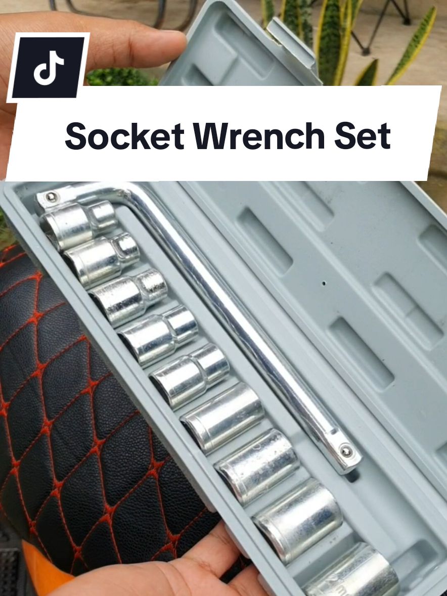 Socket Wrench Tools Set 10pcs for Motorcycle / Bicycle #socketwrench #tools #motorcycletools #motor #motorcycle #rider #riders #motorista 