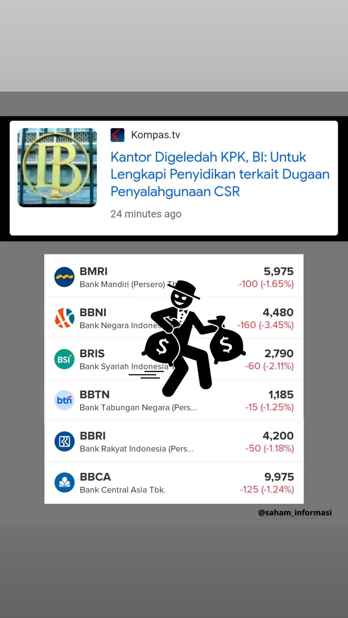 Pantes rupiah anjlok, ihsg ambruk, pajak naik. Ternyata lagi ada yang Farming duit rakyat.. . . . . #saham #investasi #trading #trader #investor #bisnis #bisnisonline #investing #sahamindonesia #fyp #nabungsaham #warrenbuffett #rich #fintech #financial #kaya #news #kpk #korupsi 