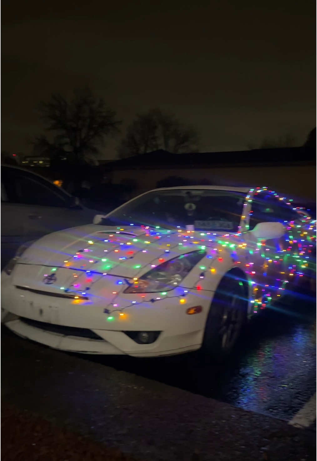 Christmas time!   #fyp #fypシ #christmas #car #carsoftiktok #toyota #celica #lights #christmaslights #carslover #foryoupage 