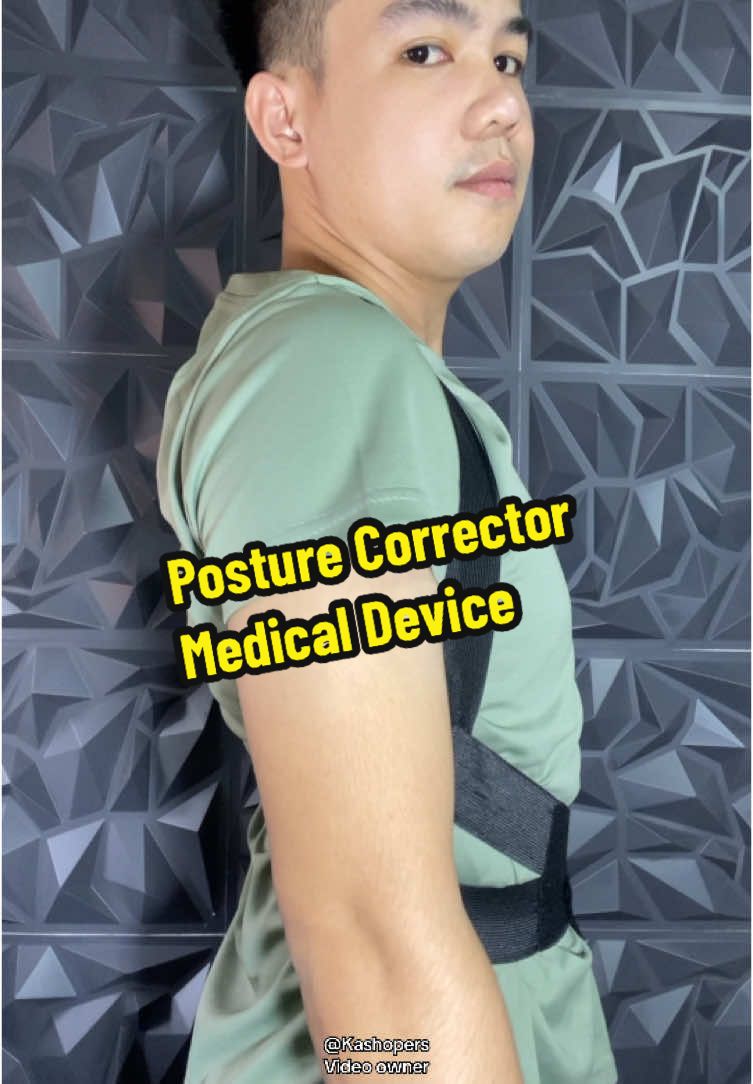 Improve Body Posture 👍😎 #posturecorrector #posturecorrection #goodposture #medicaldevice #goodbodyposture #fyp 