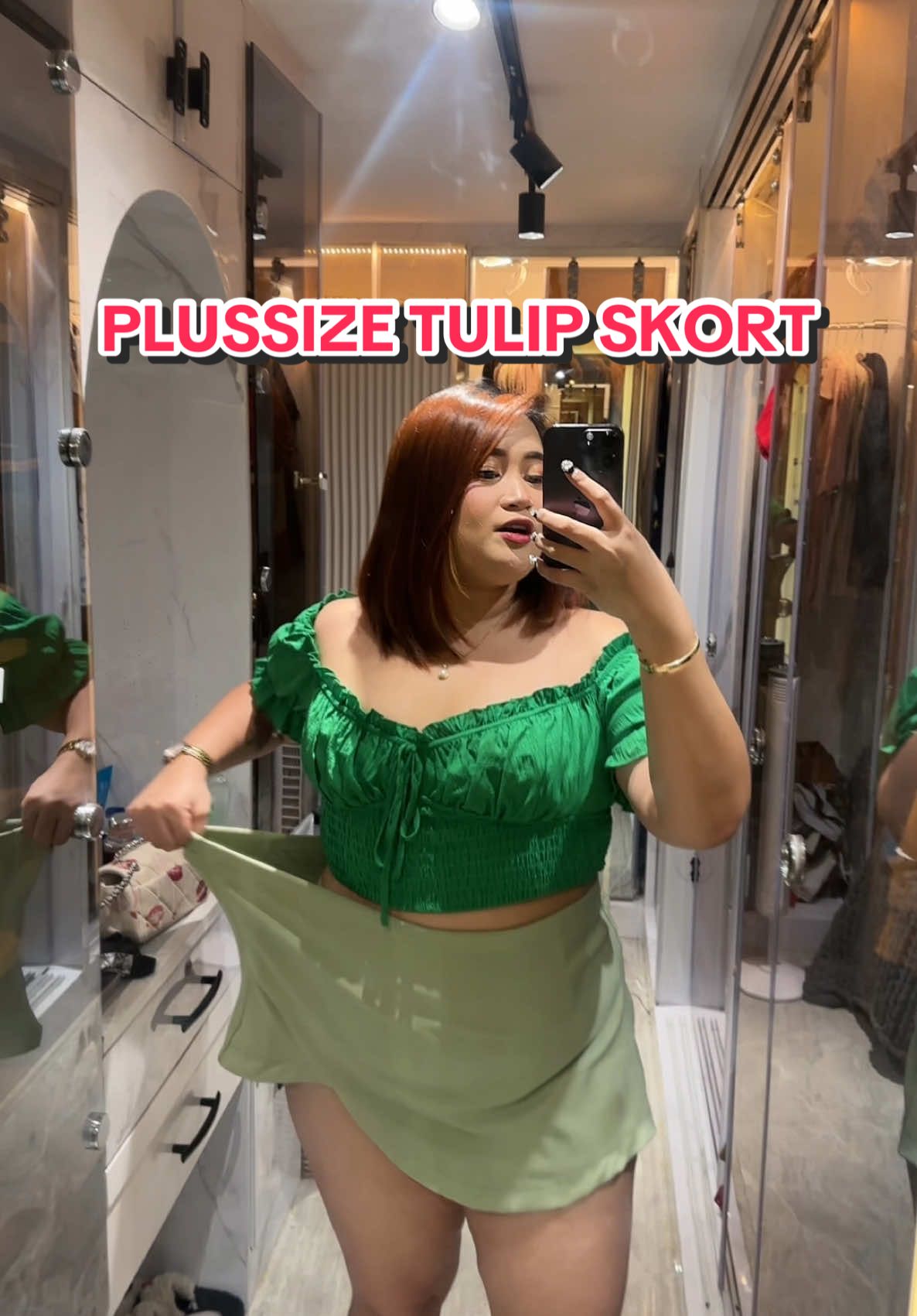 PLUSSIZE TULIP SKORT #pluussize #mustbuy #OOTD #outfitrecommendation #plussizefashion #schoolfit #dateoutfit #affordable #skort #plussizefit #datenightideas #dateoutfitideas #tulipskort 