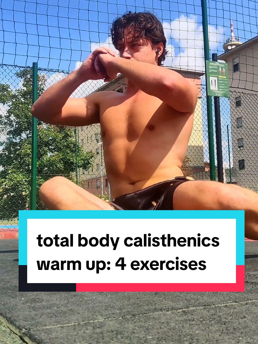 I love to do full body workout, here's 4 of my best warm ups. 💪 #warmup #calisthenics #workoutmotivation #workout #fullbody #fullbodyworkout #CapCut 