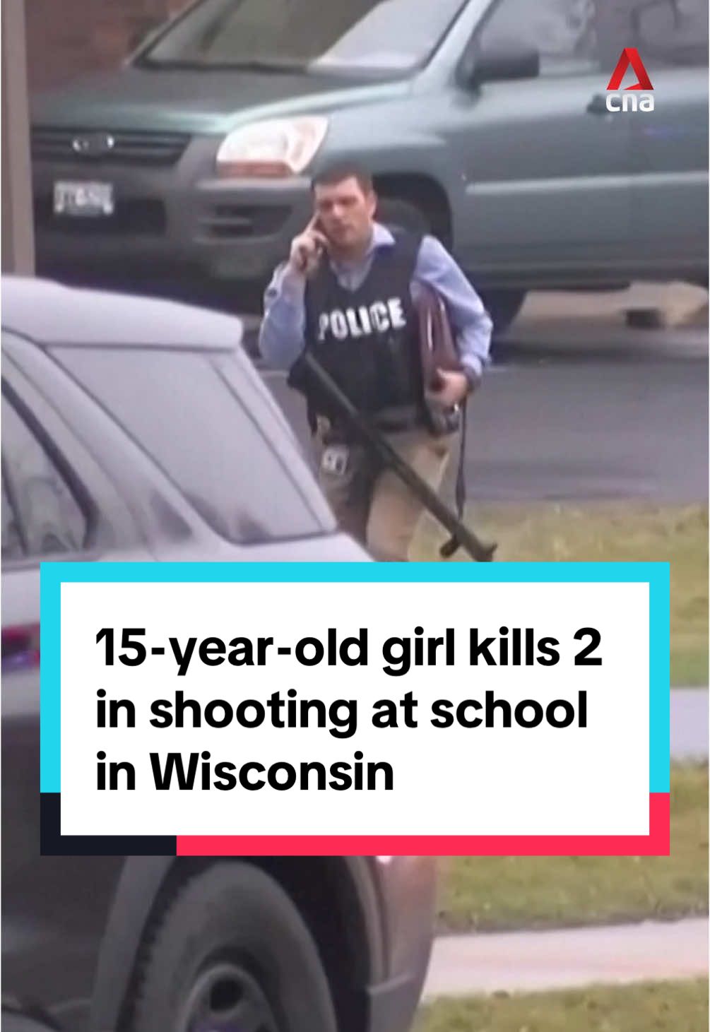 A 15-year-old girl killed her schoolmate and a teacher in a shooting in Madison, Wisconsin, on Monday (Dec 16). 