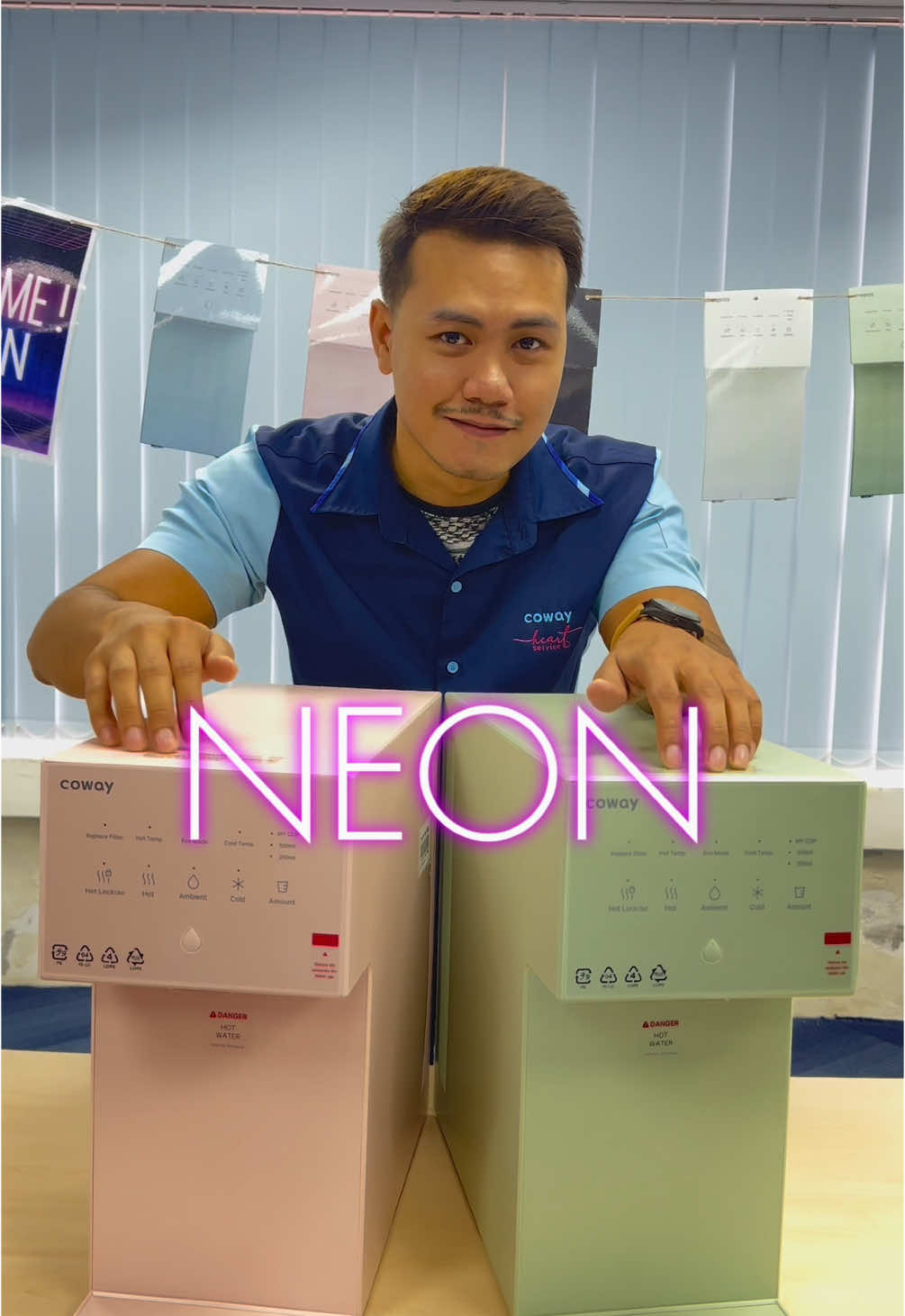 COWAY NEON Which colour do you prefer? #GlowwithNeoNXOLD #fyp #foryou #coway #cowaymalaysia 