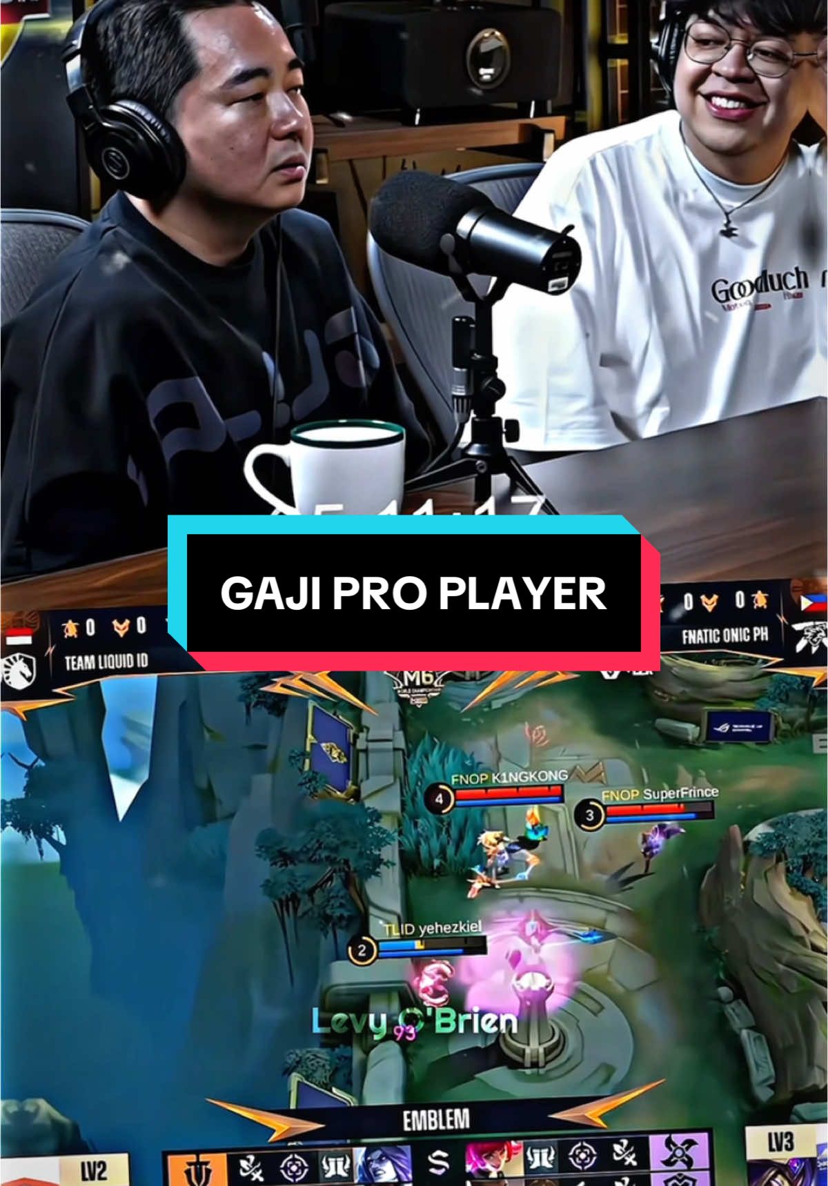 gaji pro player dan bagaimana menentukan berapa gaji untuk seorang pro player. podcast pakap dan deankt. #GreaterThanEver #MLBBM6TorchRelay #MLBBM6 #levyobrien #deanktnocounter 