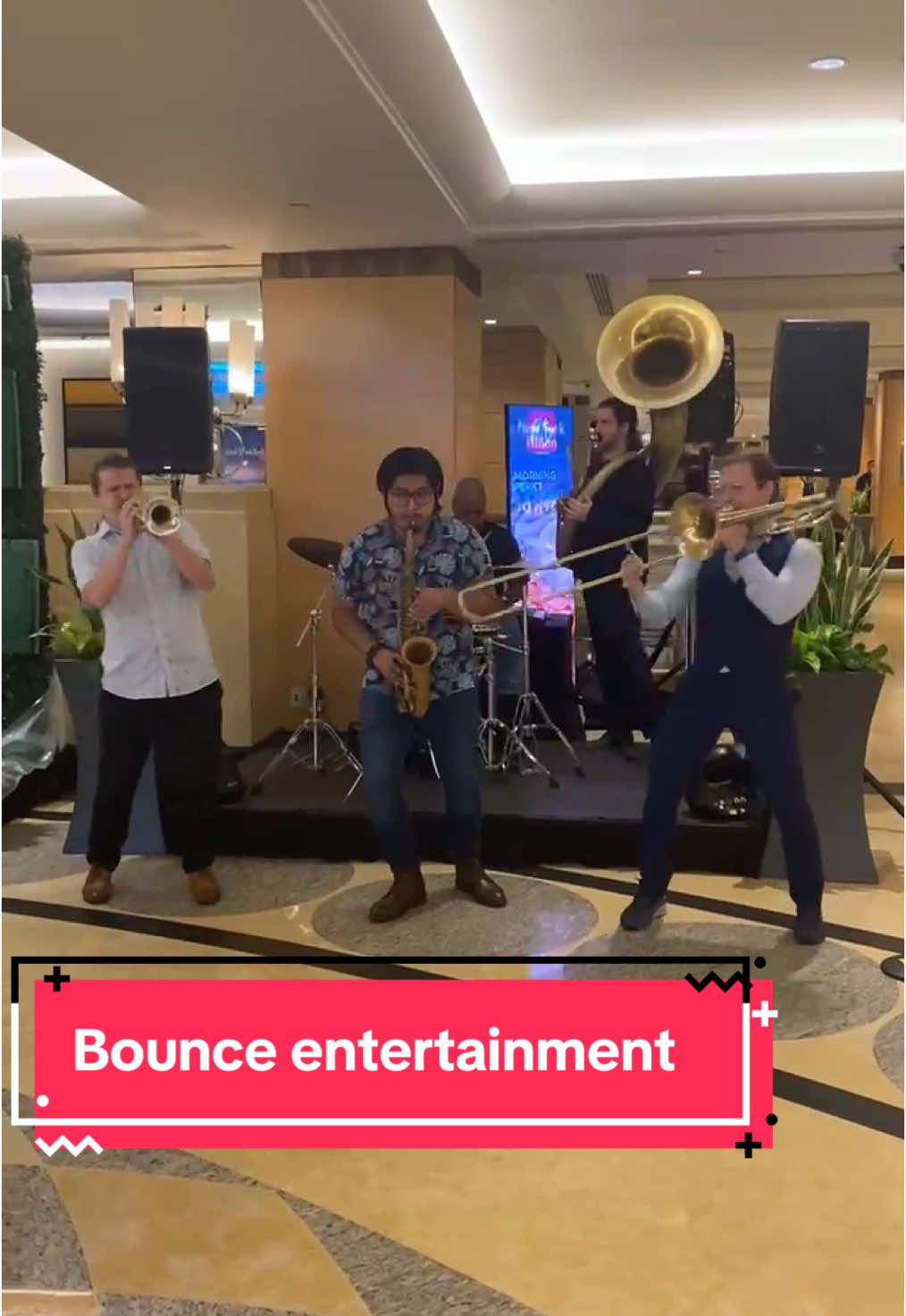 #liveentertainment #corporateentertainment #liveband #livemusic #bestband #bestparty #weddingband #corporateentertainment #viralvideo #themedentertainment #brass #brassband #horns @Bradfords_garage @BounceEntNYC @Mariah Carey @Live Entertainment USA @The Chainsmokers 