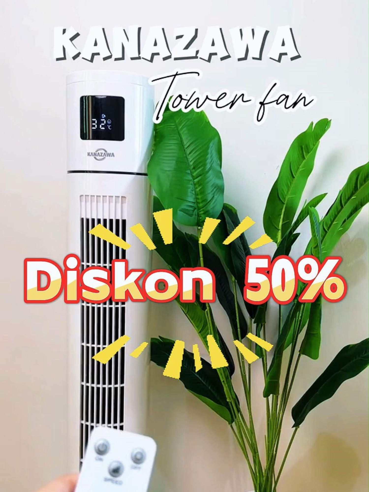 Kipas menara multi-fungsi dengan penampilan dan fungsi, kipas biasa membuat sakit kepala, angin yang ditiup oleh kipas menara ini sangat nyaman, siapa yang menggunakannya memuji! Manfaatkan penawaran sekarang dan bawa pulang. ##kanazawa#fan#Cool#family#comfortable#Electrical