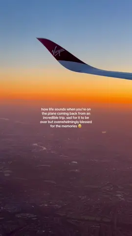 always get in my feels on the flight back home #travel #traveltok #flight #airport #holiday #bucketlisttravel 