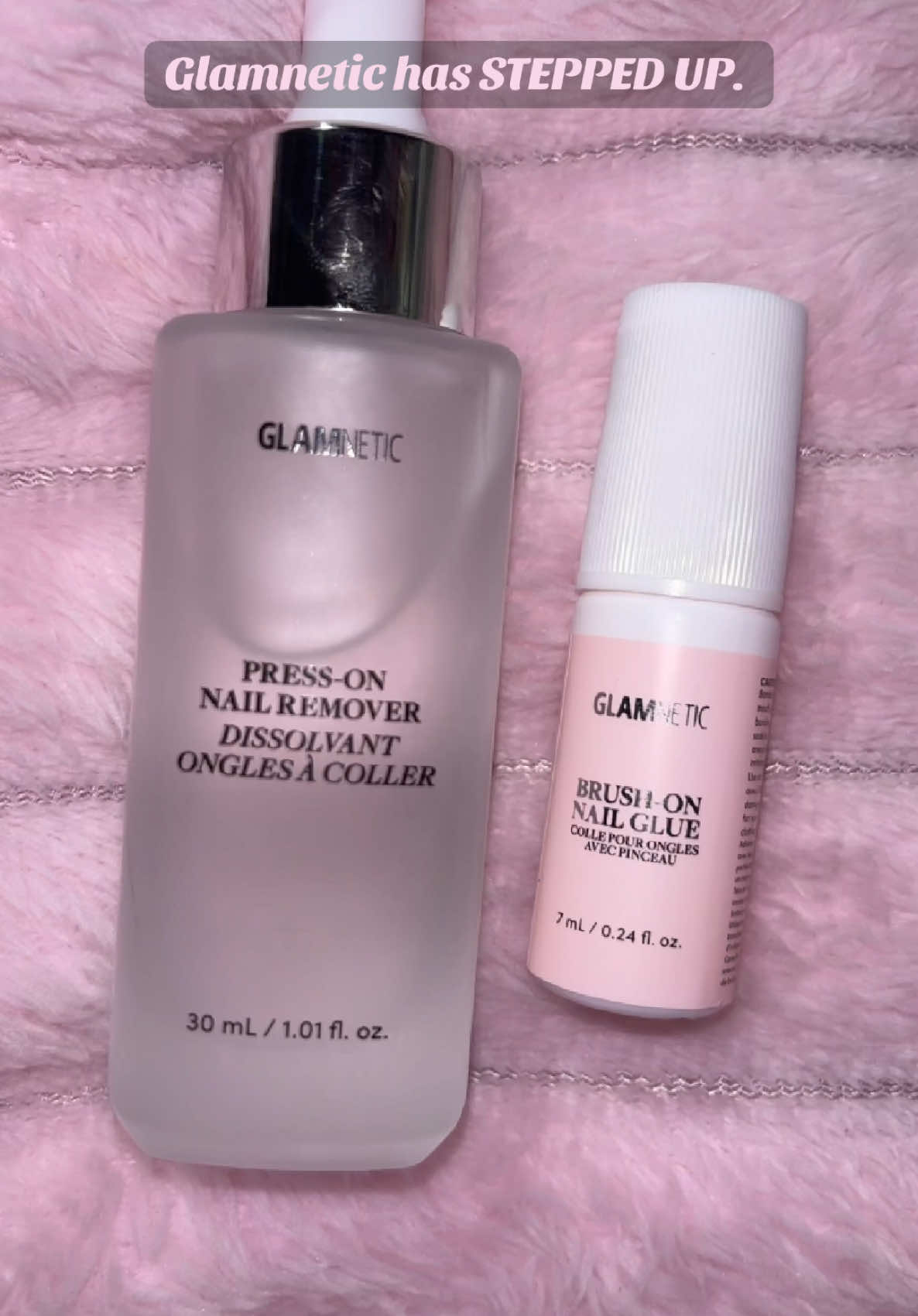 Gives you extra time to play with positioning too! 🥰@Glamnetic #nails #pressonnails #bestpressonnailglue #strongnailglue #ultrastrongnailglue #nailglue #glamneticnailglue #nailremover #pressonnailremoval #fakenailremover #glamnetic #beauty #trending #fyp #foryou #foryoupage #dealsforyou 