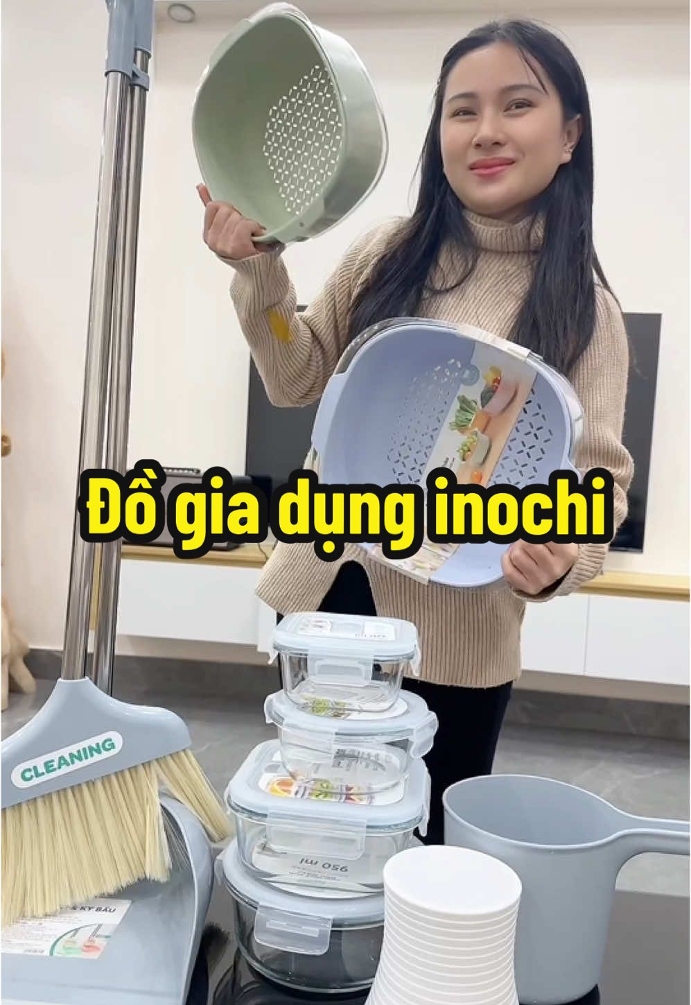 Sắm đồ trong nhà dần thôi các mẹ ơi , đồ của inochi dùng ổn áp lắm . Nhà tui đủ loại của inochi luôn nè 🫶🏻🫶🏻#meconnhapiu #inochi #inochivietnam #samtet #tet2025♥ 