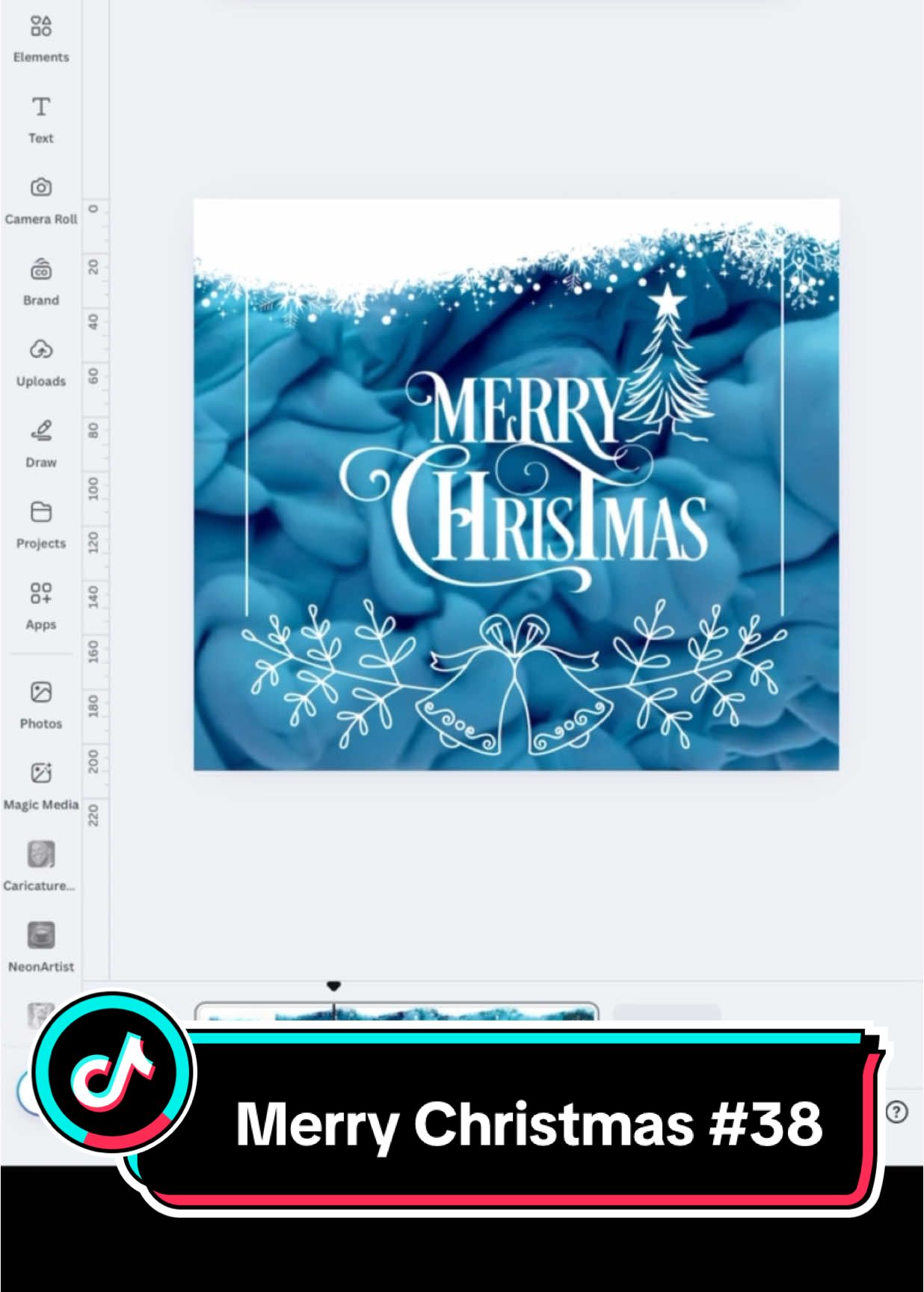 Merry Christmas / Canva #38 #canva #canvatips #canvatutorial #graphicdesign #canvahacks #digitalmarketing #canvaanimation #canvaelements #christmascountdown #canvachristmas #merrychristmas #christmas2024 #sephoraalışverişim 