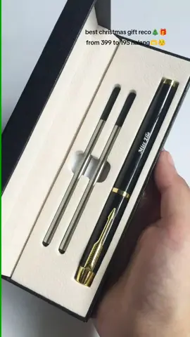 Free name engraved na rin! #giftideas #personalizedgifts #customizedgifts #christmasgift #gifts #diypen 