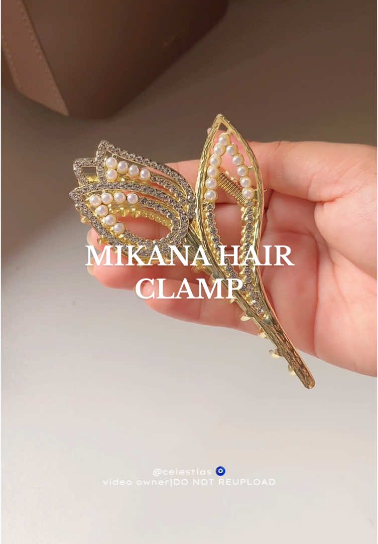 mikana hair clamp 🌷😩 #mikanahairclamp #hairclamp #hairclaw #mikana #mikanahairclip #giftideas 