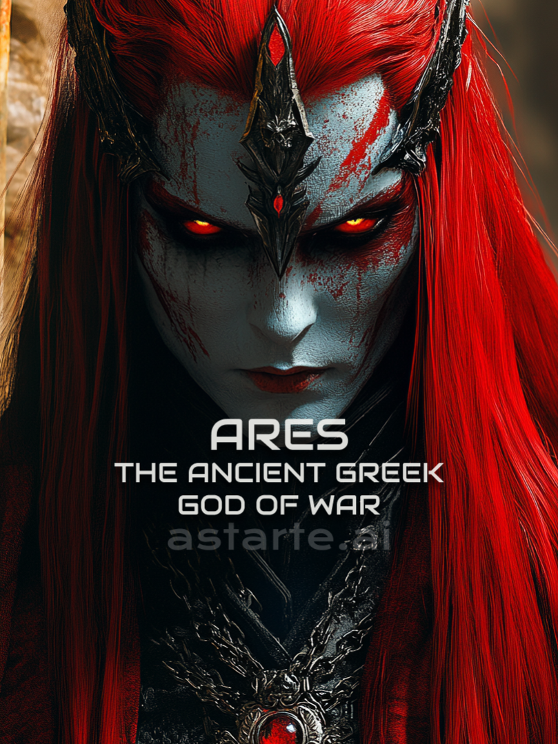 ARES: The Ancient Greek God of War | Ai Animation #ai #aiart #klingai #midjourney #aigrnerated #aigeneratedvideos #aitok #4k #hd #fypシ゚viral🖤tiktok #foru #flypシ #foryourepage #artificelintelligence #cerberus #chimera #hydra #cyclops #minotaur #gorgons #scylla #charybdis #harpies #echinda #astarteai #greek #misterious #creatures #dangerouse #beauty #guardians #guardian #god  #ares #war #dragon #action