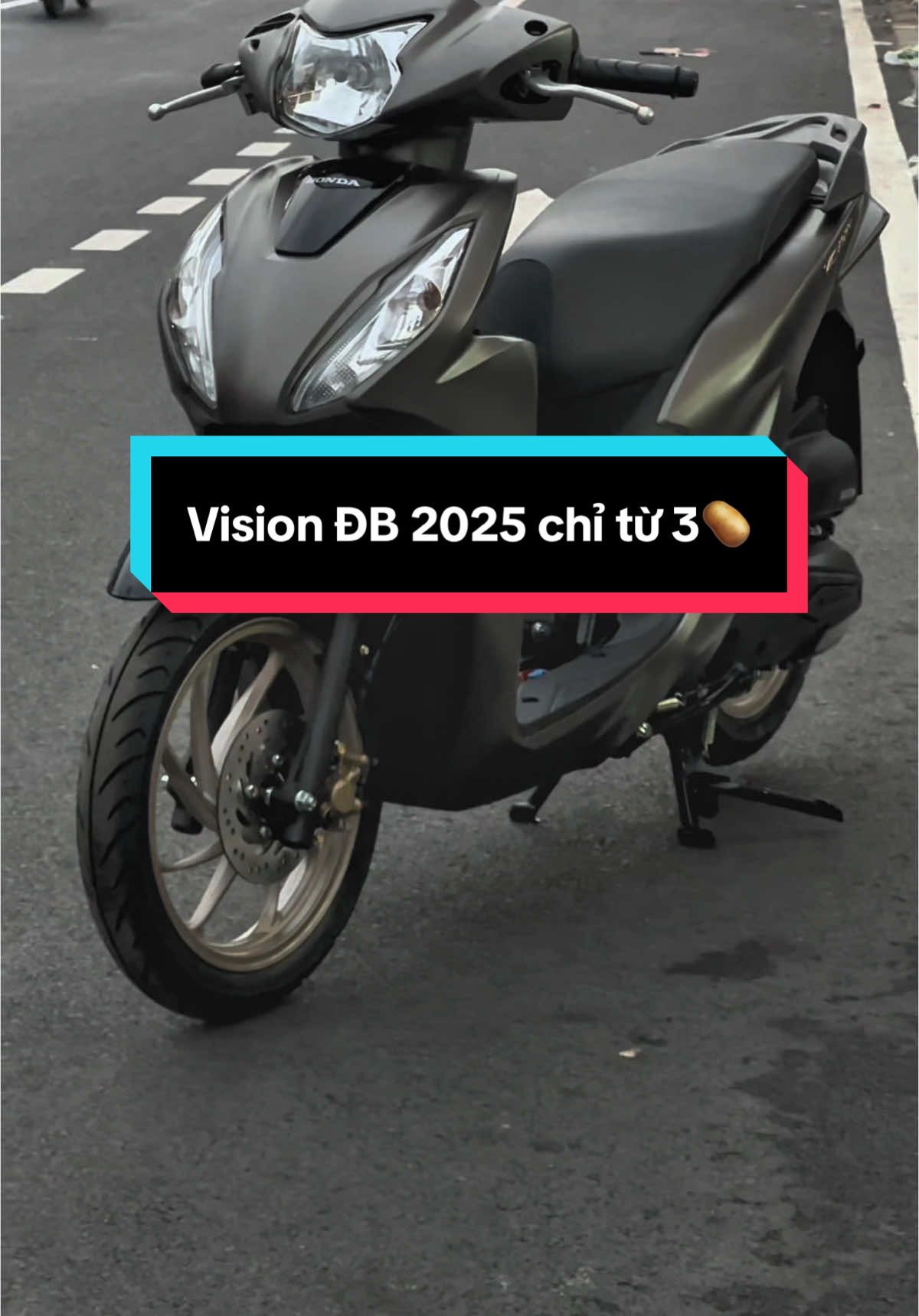 Vision đặc biệt 2025 siêu mê lyyy🫠chỉ từ 3🥔thui ạ😜 #visiondacbiet2025 #hondavision #visiondokieng #vision2025 #hotrotragop #foryou #xedepmelyy #xemaybinhtan 