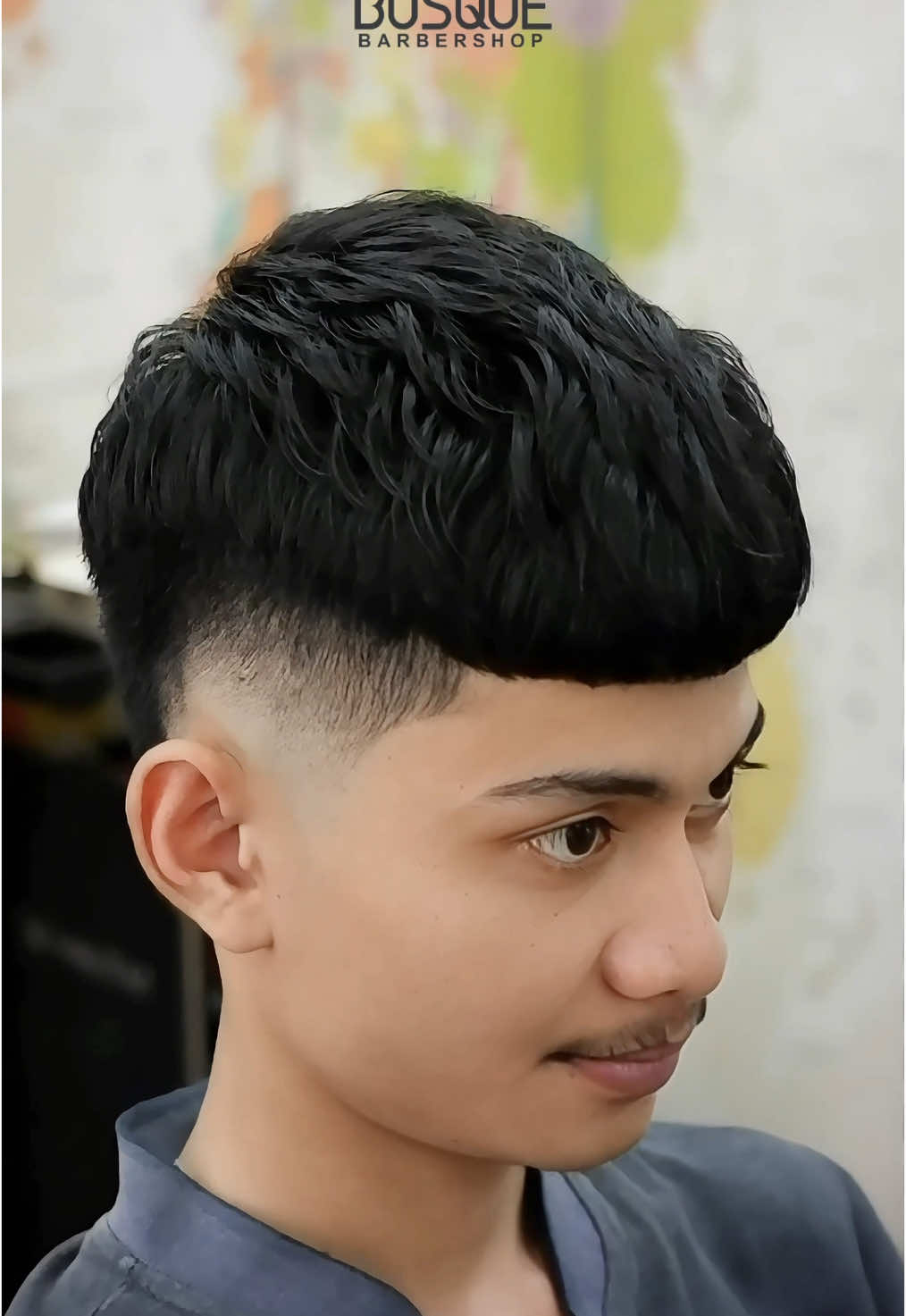 Rambut ikal kasar biar lemes harus banget di keratin treatment emang?? #potongrambut #burstfade #crop #hairserumkeratin #salsa #bosquebarbershop