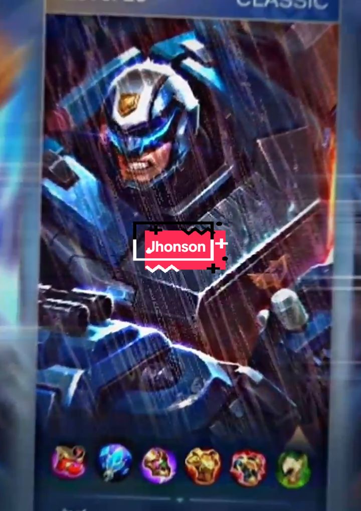 nih ver Jhonson  sorry cuy jarang upload soalnya memori penyimpanan gw dah hampir penuh jadi kalo mau ngedit agak ribet - preset by : @𝘿𝙧𝙚𝙯ᴾʳˢᵗ たシへ  #mobilelegends #jhonson #golda #roam #mlbb #fyp #Razzkeceee #fyppppppppppppppppppppppp 