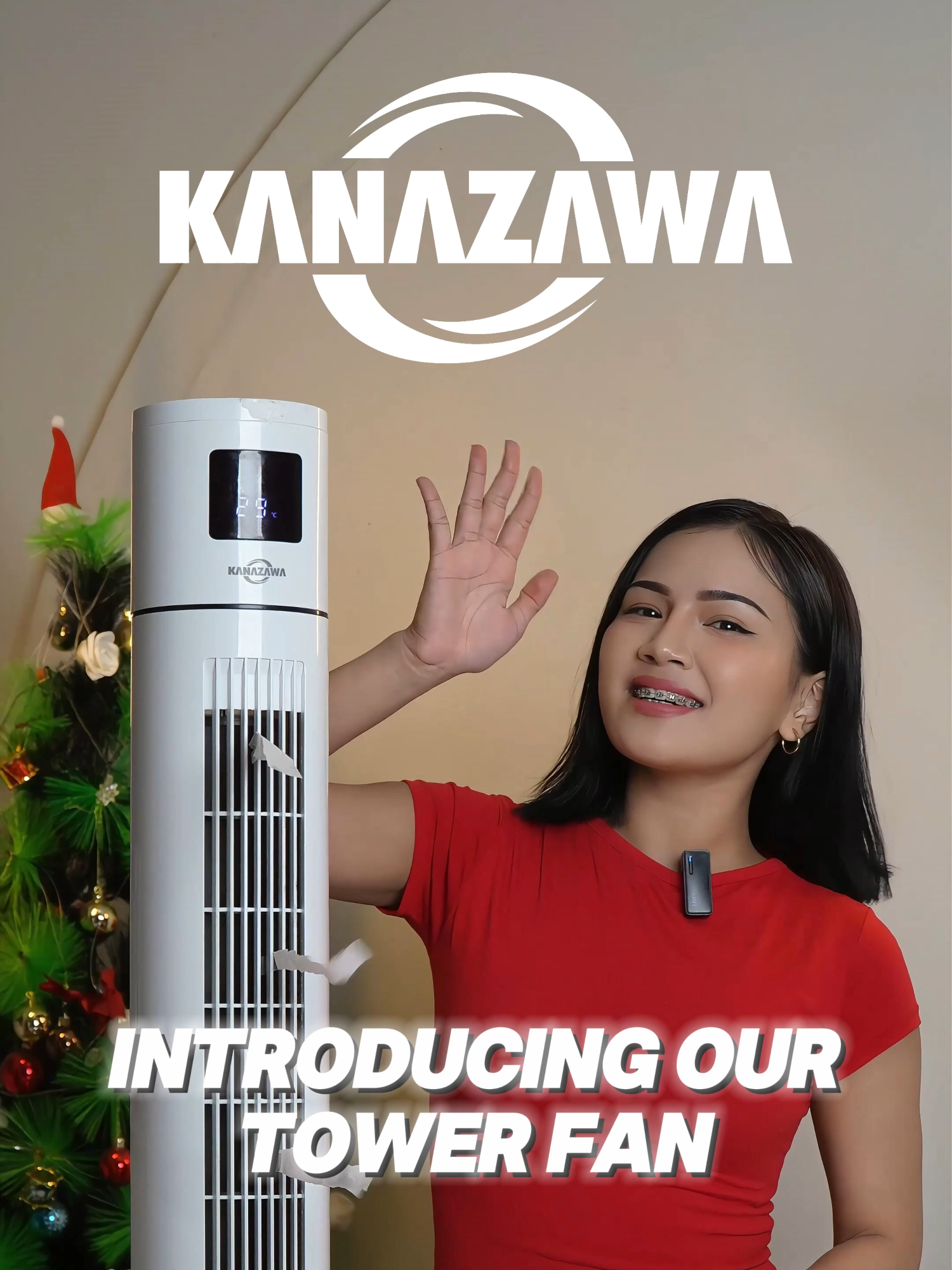 Cooling elegance, whisper-quiet comfort. The Kanazawa Tower Fan – where sleek design meets powerful performance. 🌬️ #KanazawaOfficial #Kanazawa #StayCool #ChillVibes #towerfan