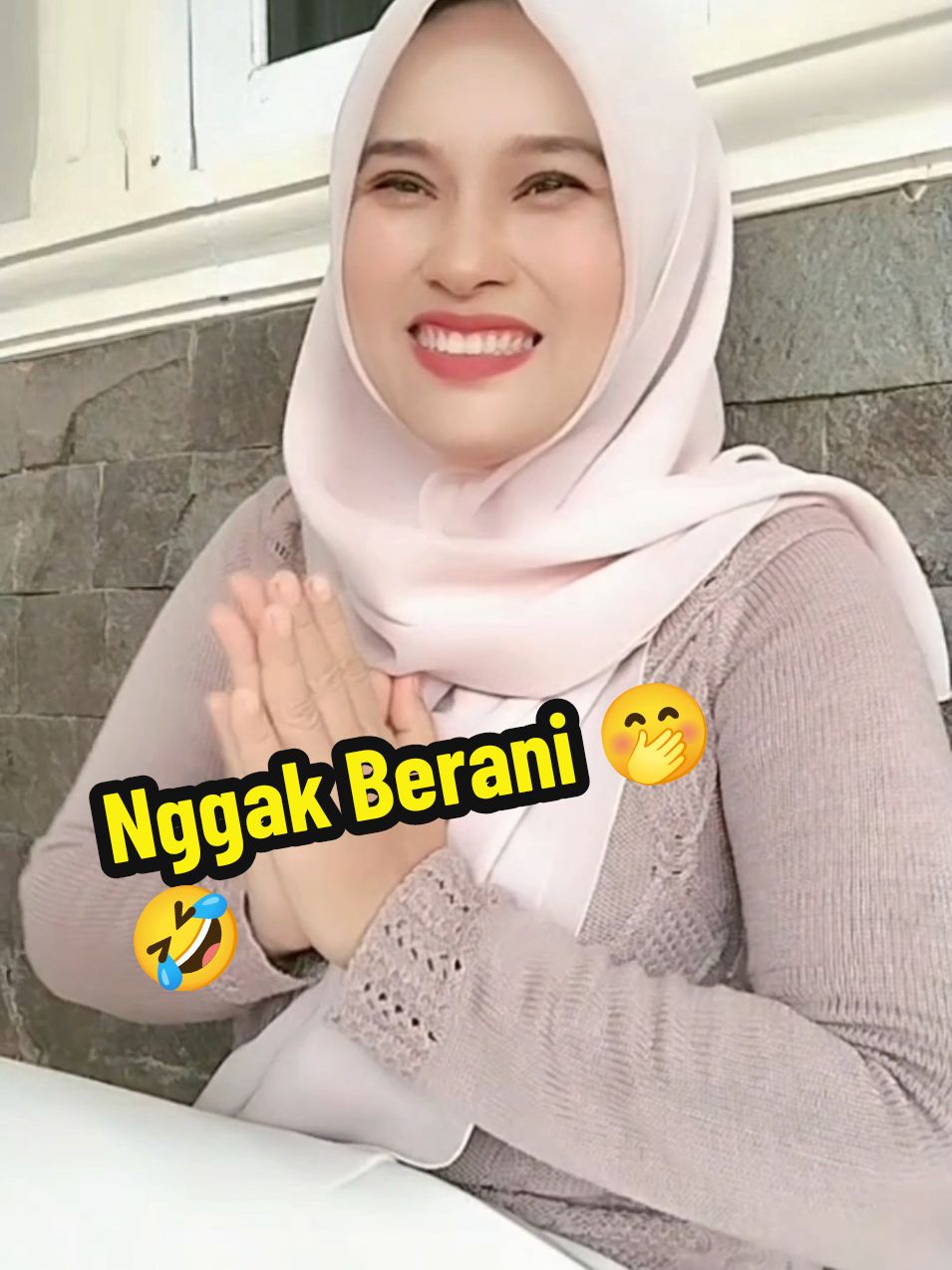 Nggak Berani🤣🤭#momresinda #lucu #lucuk 