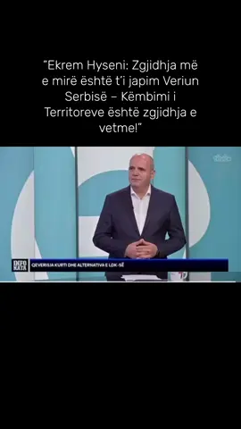 “Ekrem Hyseni: Zgjidhja më e mirë është t’i japim Veriun Serbisë – Këmbimi i Territoreve është zgjidhja e vetme!” Ekrem Hyseni ka sugjeruar se zgjidhja më e mirë për normalizimin e marrëdhënieve mes Kosovës dhe Serbisë është dhënia e Veriut të Kosovës Serbisë, duke propozuar këmbimin e territoreve si alternativën më të favorshme. #ekremhyseni #serbia #ldk #servil #lumirabdixhiku #LLAPI #NEWS #Diaspora #krenariajonë #Kosova #viral_video #fyyyyyyyyyyyyyyyy #populli #mitrovica🇦🇱 #Mitrovica 