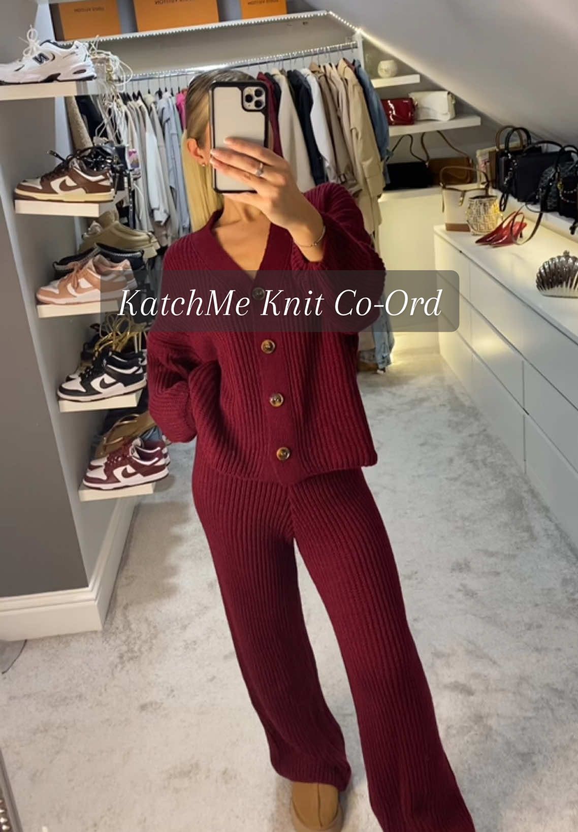 The perfect knit Co-Ord ♥️  #katchme #katchmefashion #knitwear #coord #twopieceset #knitwearoutfit 