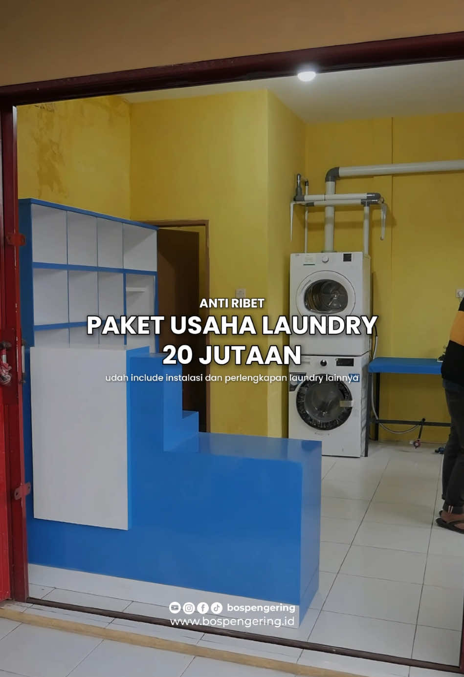 Awal tahun waktunya buka usaha laundry✨ #paketusahalaundry  #bisnislaundry #usahalaundry #perlengkapanlaundry #peralatanlaundry #fyp 