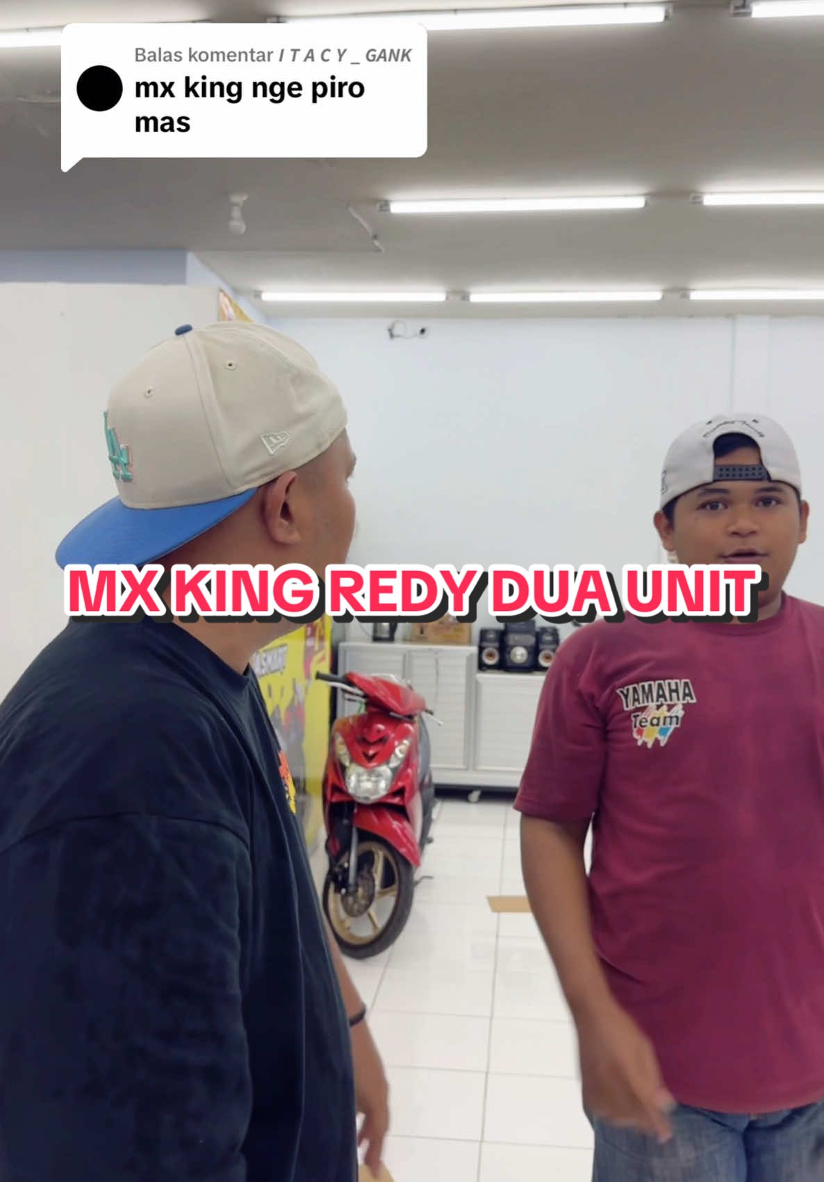 Membalas @𝙄 𝙏 𝘼 𝘾 𝙔 _ 𝙂𝘼𝙉𝙆 mx king ada dua om #rayamotor #viralvideo #fyp 