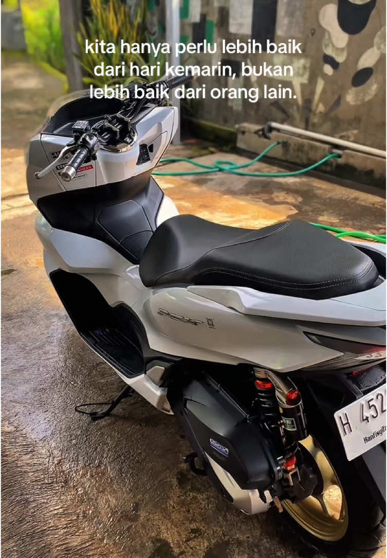 Tetaplah jadi diri sendiri😇  #fyp #fypシ #pcx160 