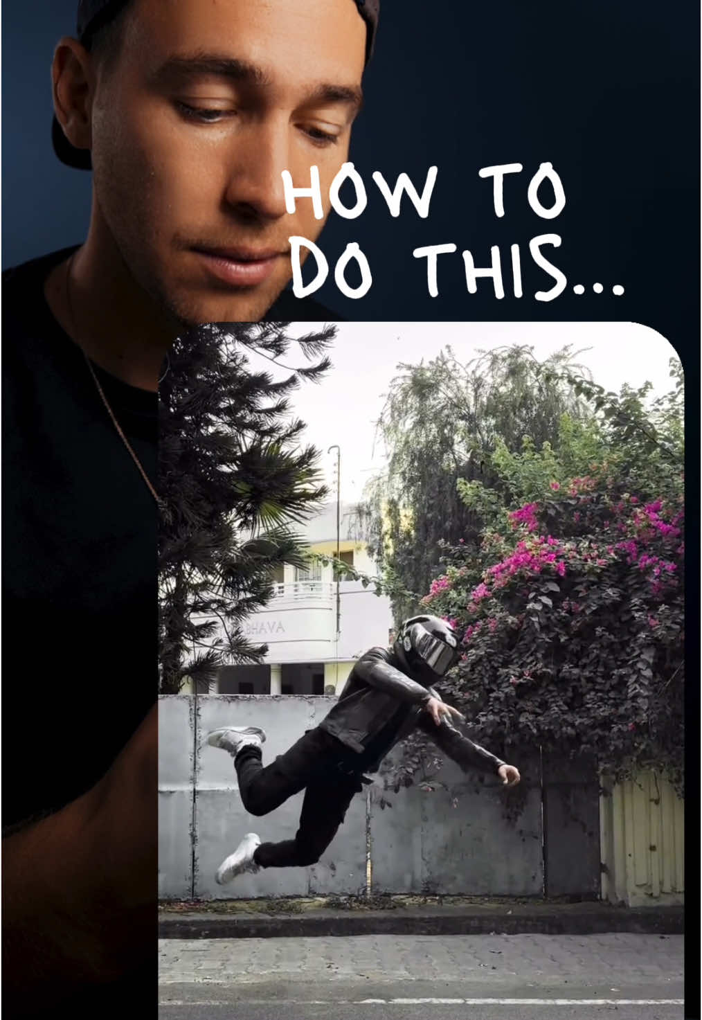 Here is hiw to create this motorcycle jump video edit with your phone ✨ #CapCut #capcutpioneer 