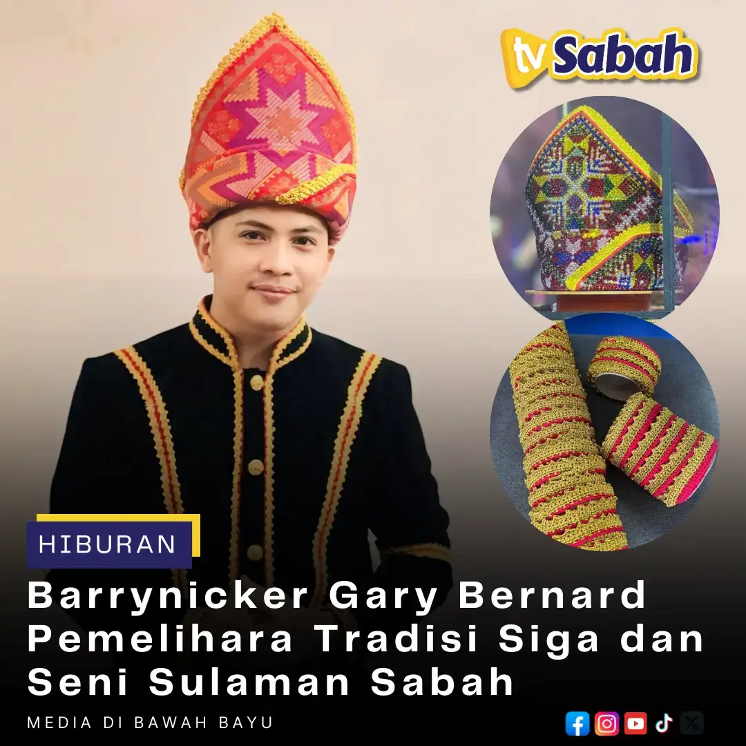 Barrynicker Gary Bernard, 34 berasal dari daerah Papar, Sabah kini aktif sebagai pereka pakaian , menyulam sulaman siling tradisi KDMR, dan paling utama, menghasilkan Siga – salah satu simbol budaya kaum Kadazan Dusun Murut Rungus (KDMR). 