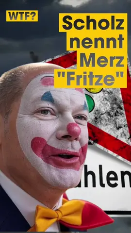 Scholz nennt Merz „Fritze“ 😂