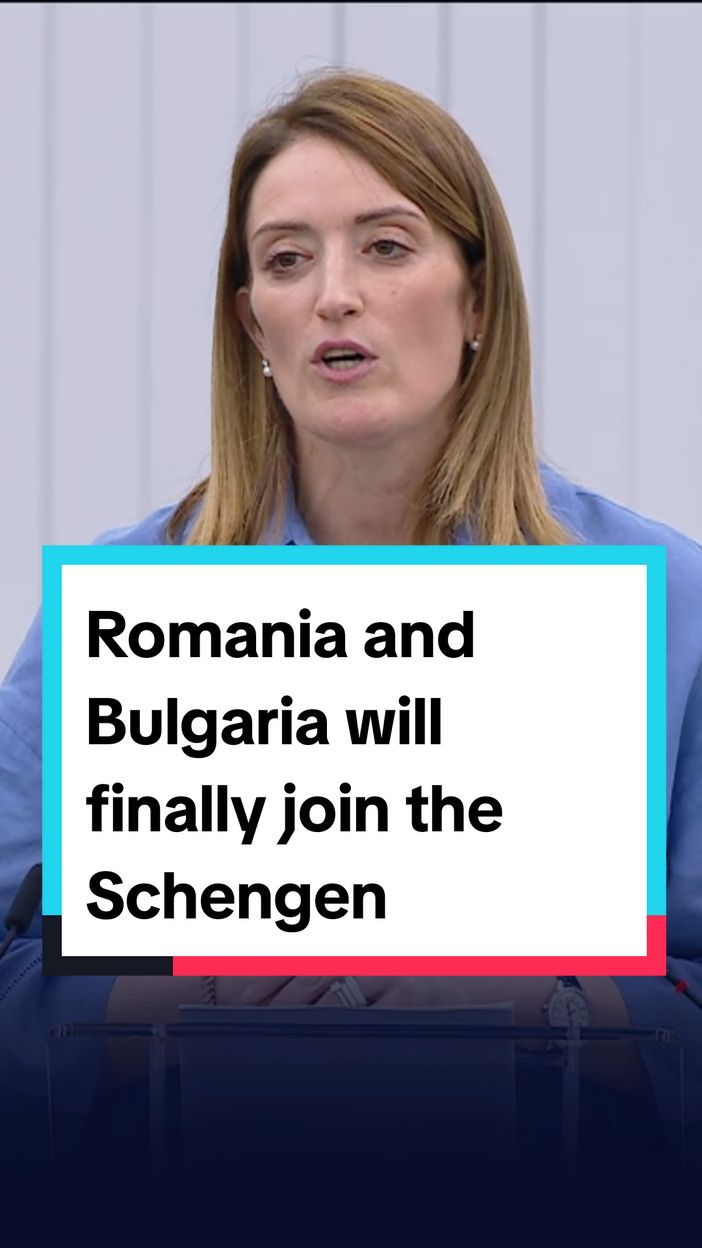 On 1 January 2025 #Romania and #Bulgaria will finally join the #Schengen family! 🇪🇺  This historic step brings us even closer together. #europe #europeanparliament @Roberta Metsola @European People’s Party 