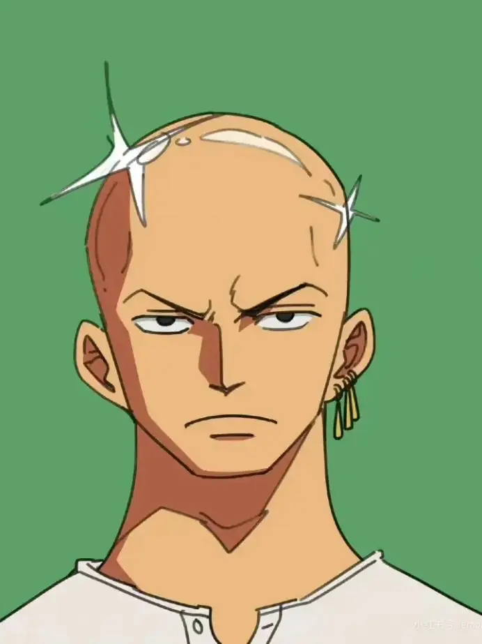 Zoro looks like with various hairstyles! Hahaha, so beautiful!#onepiece #roronoazoro #zoro 