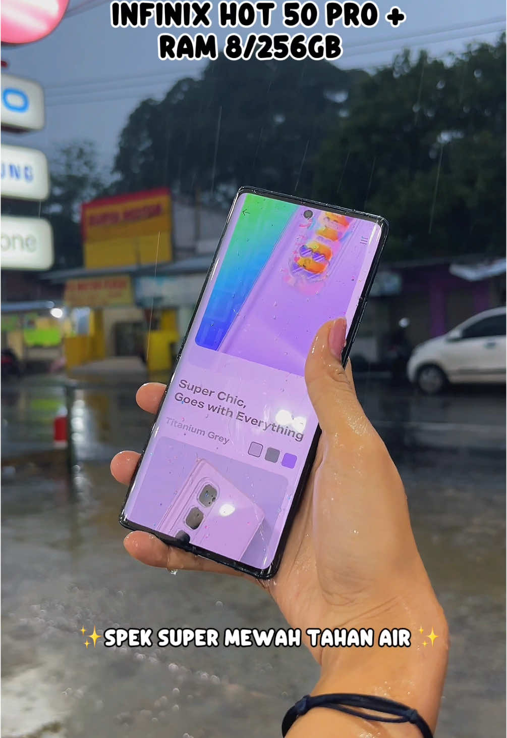 Infinix Hot 50Pro+ Harga 2jutaan saja tahan air 😱😱 #infinix #fyp 